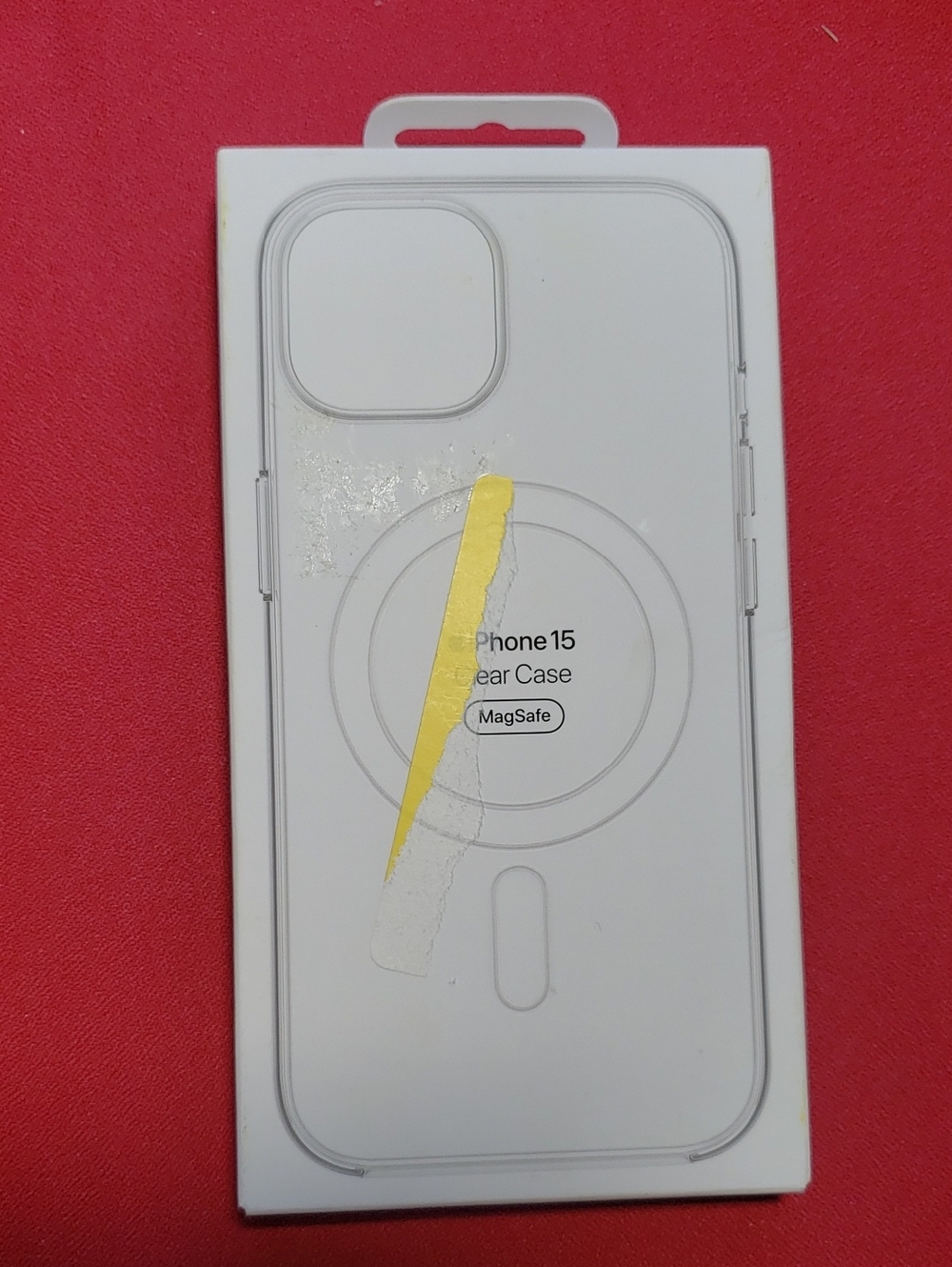 OEM Clear Case With Magsafe For iPhone 15